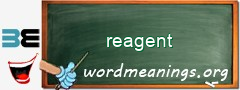 WordMeaning blackboard for reagent